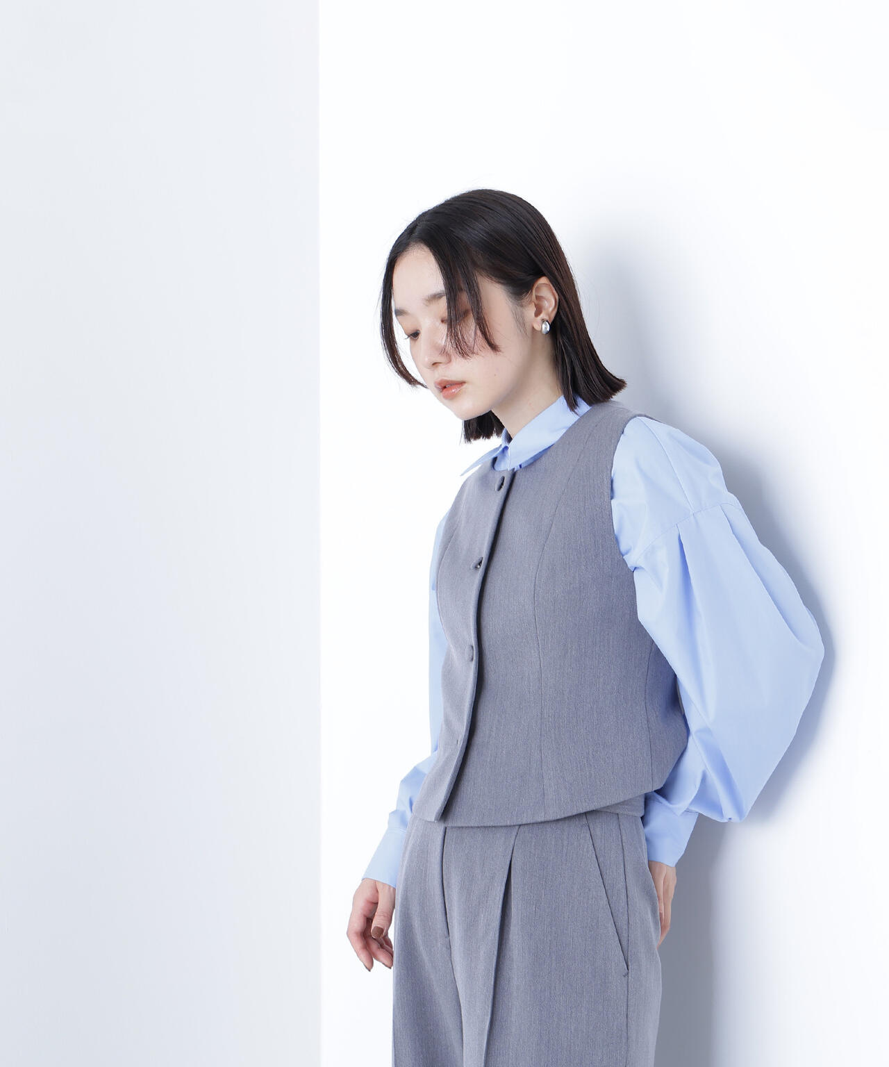 【Oggi掲載】コンパクトベストセットアップ