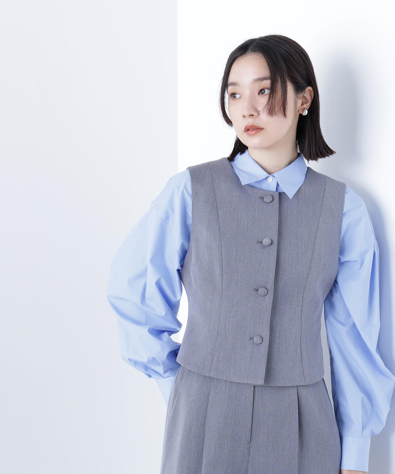 【Oggi掲載】コンパクトベストセットアップ