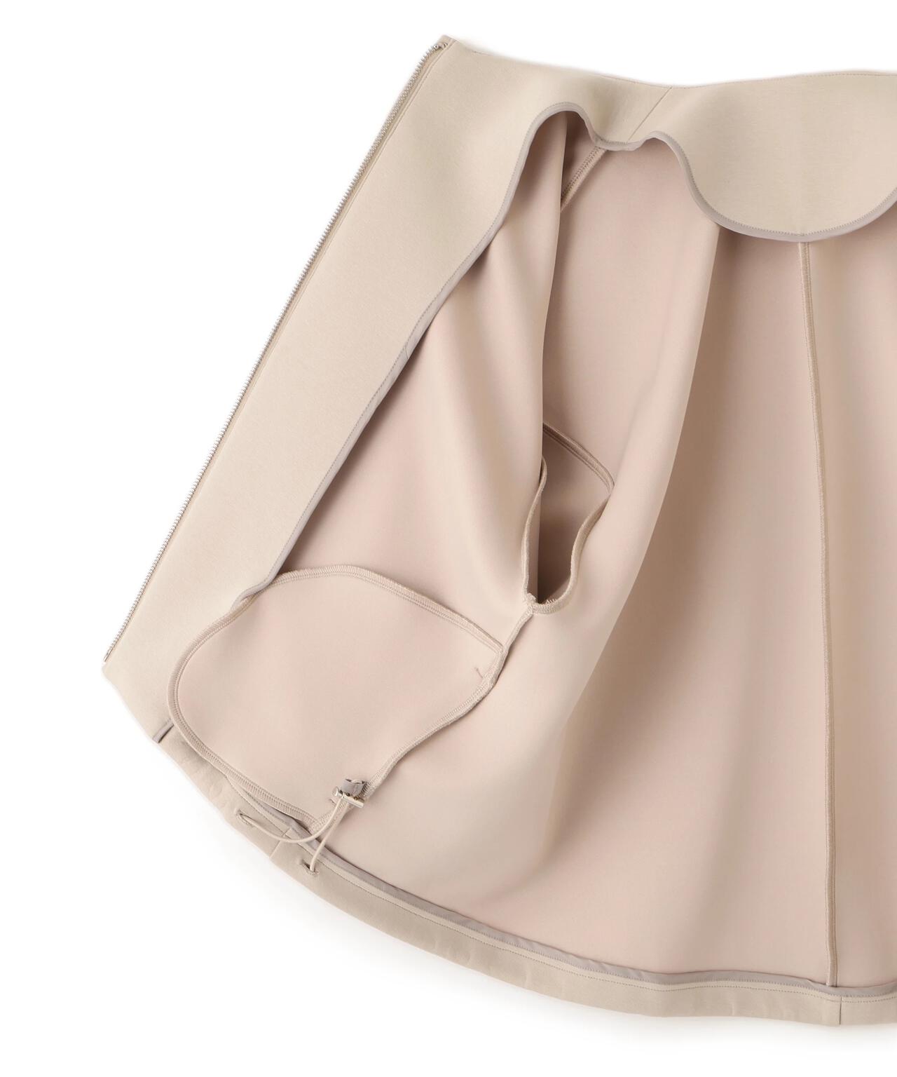 ノーカラーダンボールブルゾン