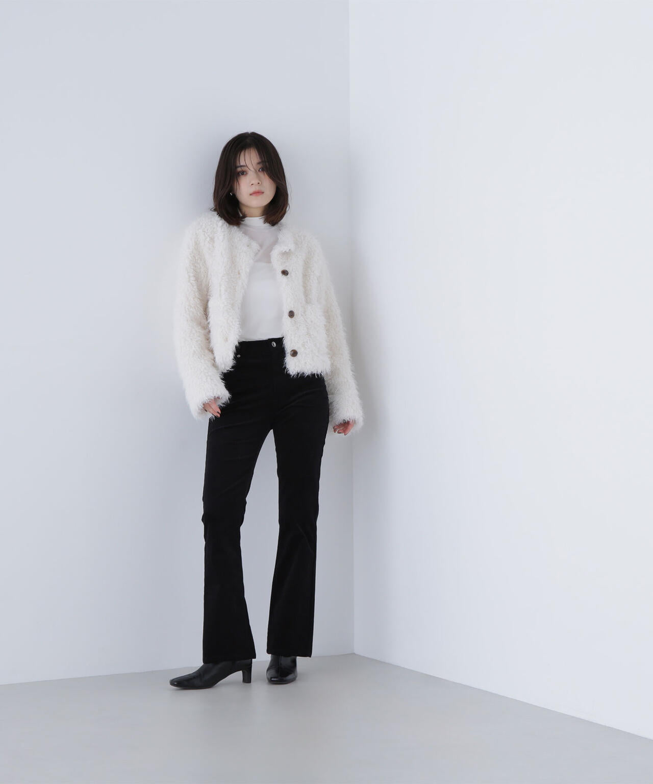 【Oggi掲載】カーリーフェイクファージャケット