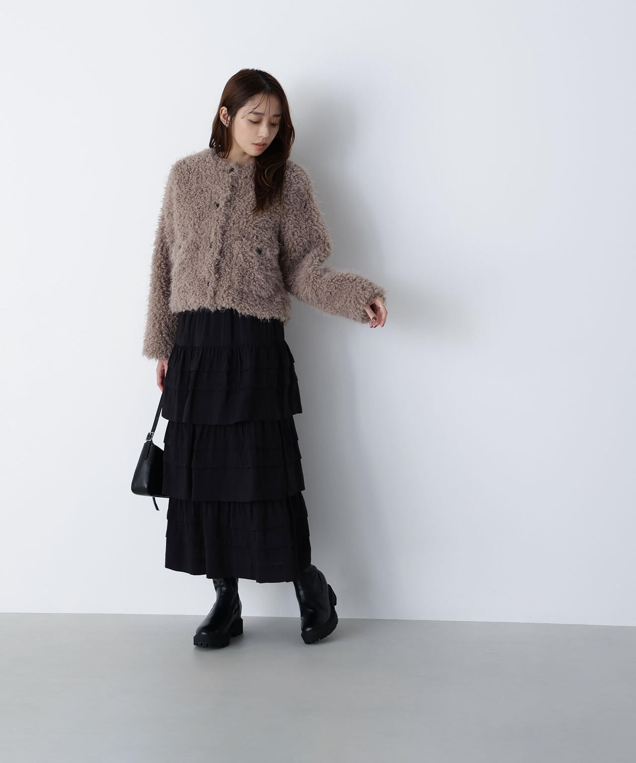 【Oggi掲載】カーリーフェイクファージャケット