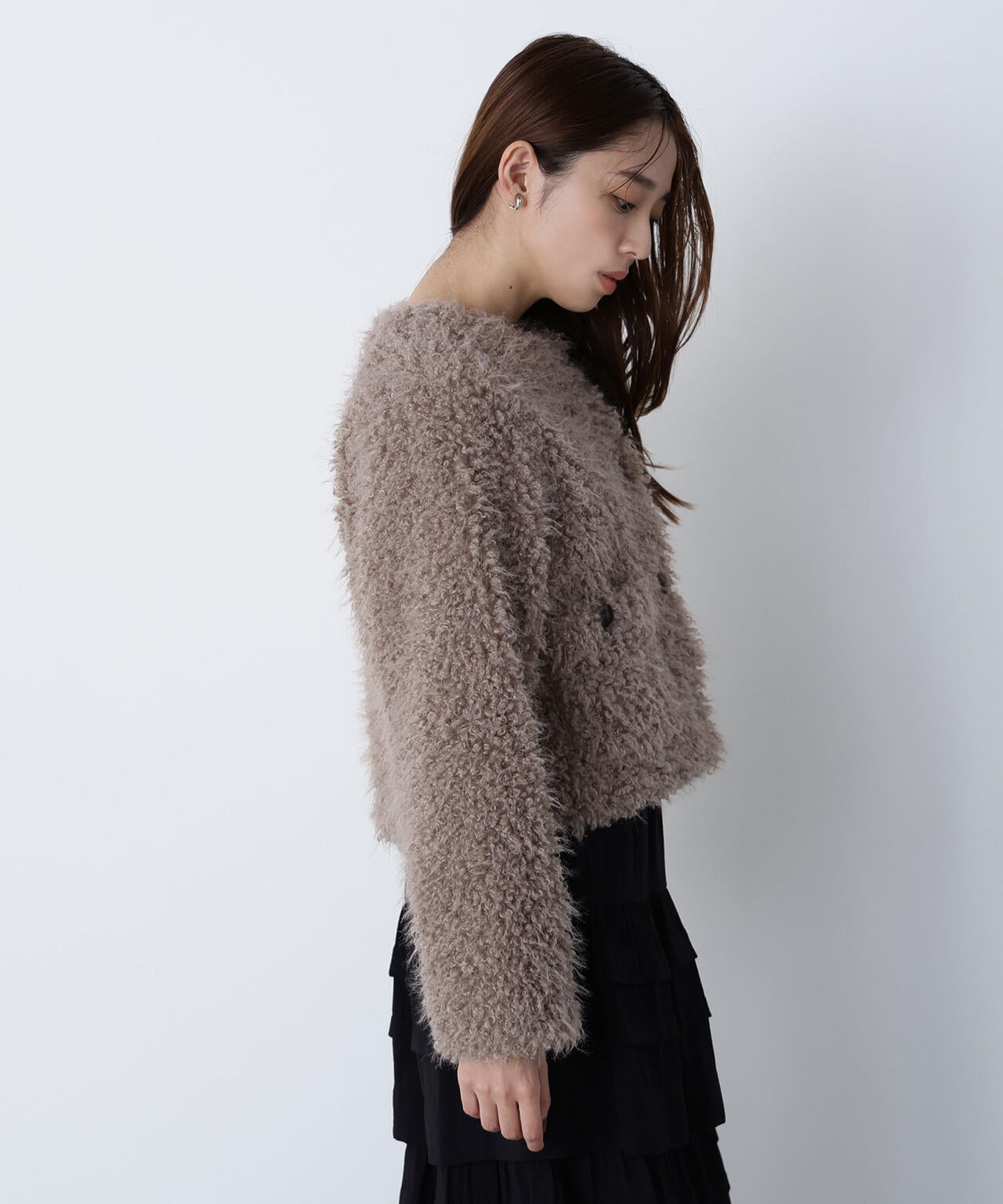 【Oggi掲載】カーリーフェイクファージャケット