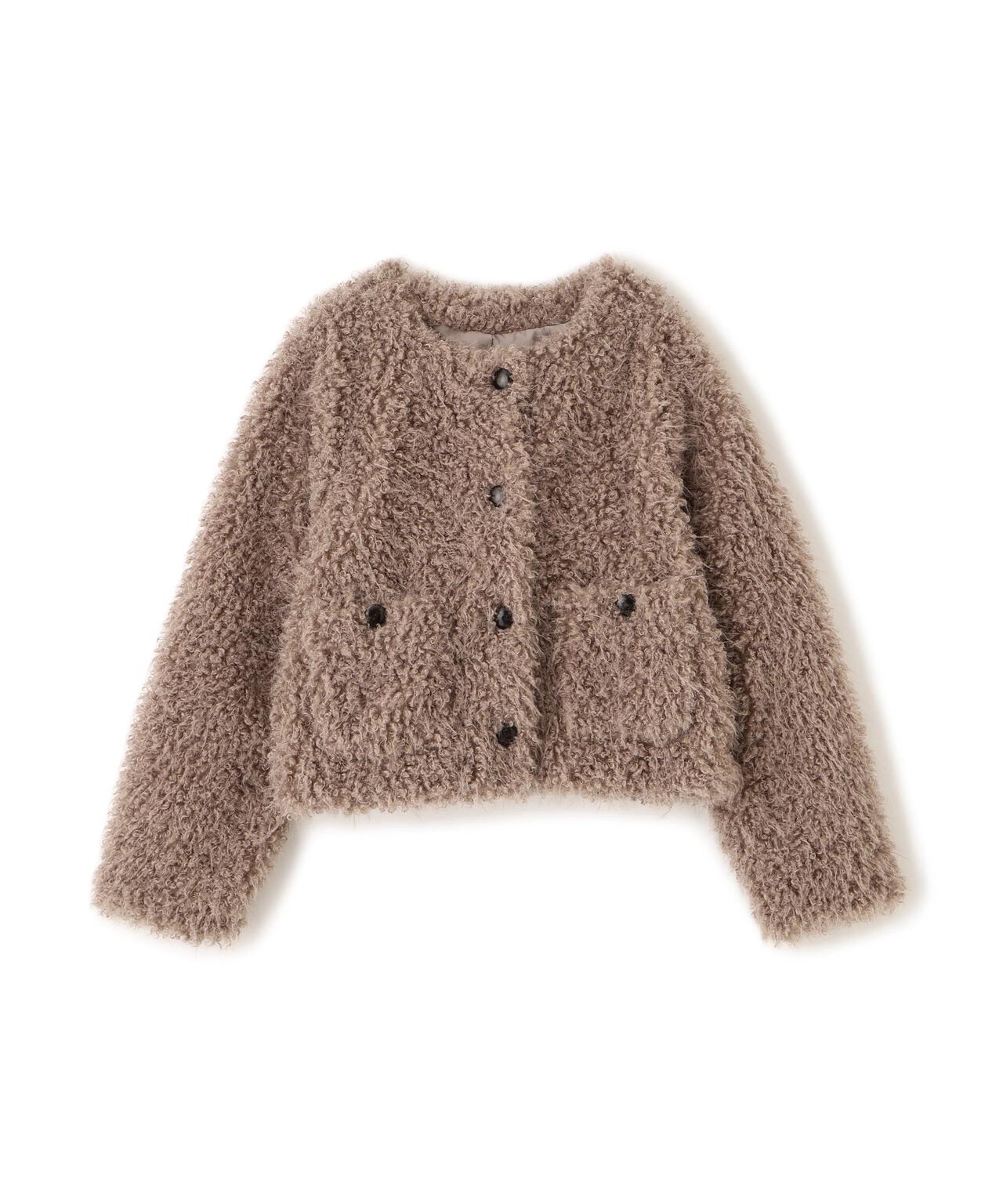 【Oggi掲載】カーリーフェイクファージャケット