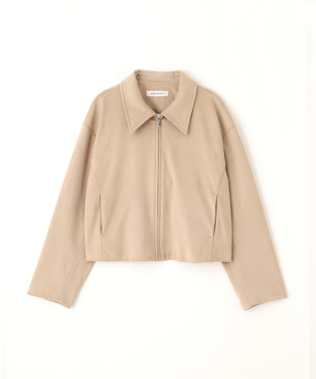 【Oggi掲載】ステンカラーフェイクスエードブルゾン