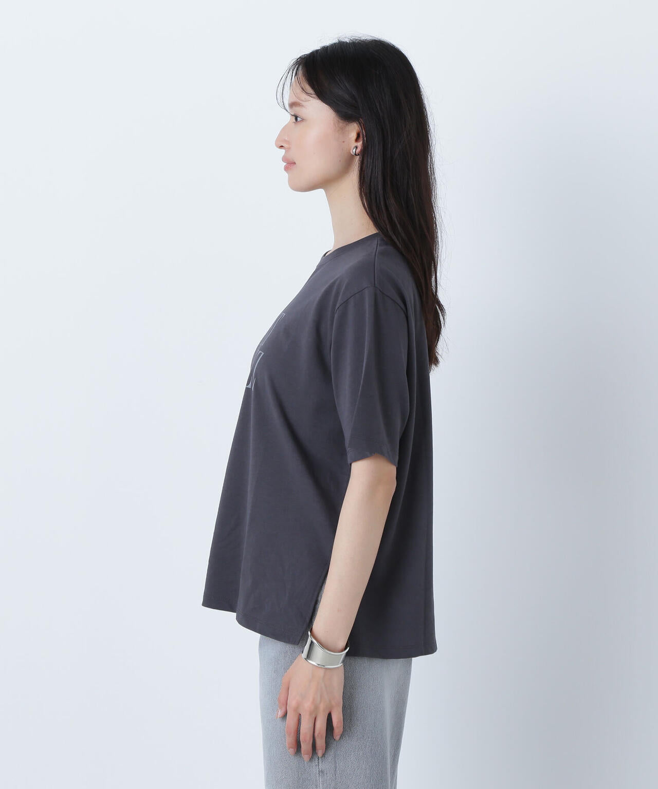 ボクシーロゴTシャツ*