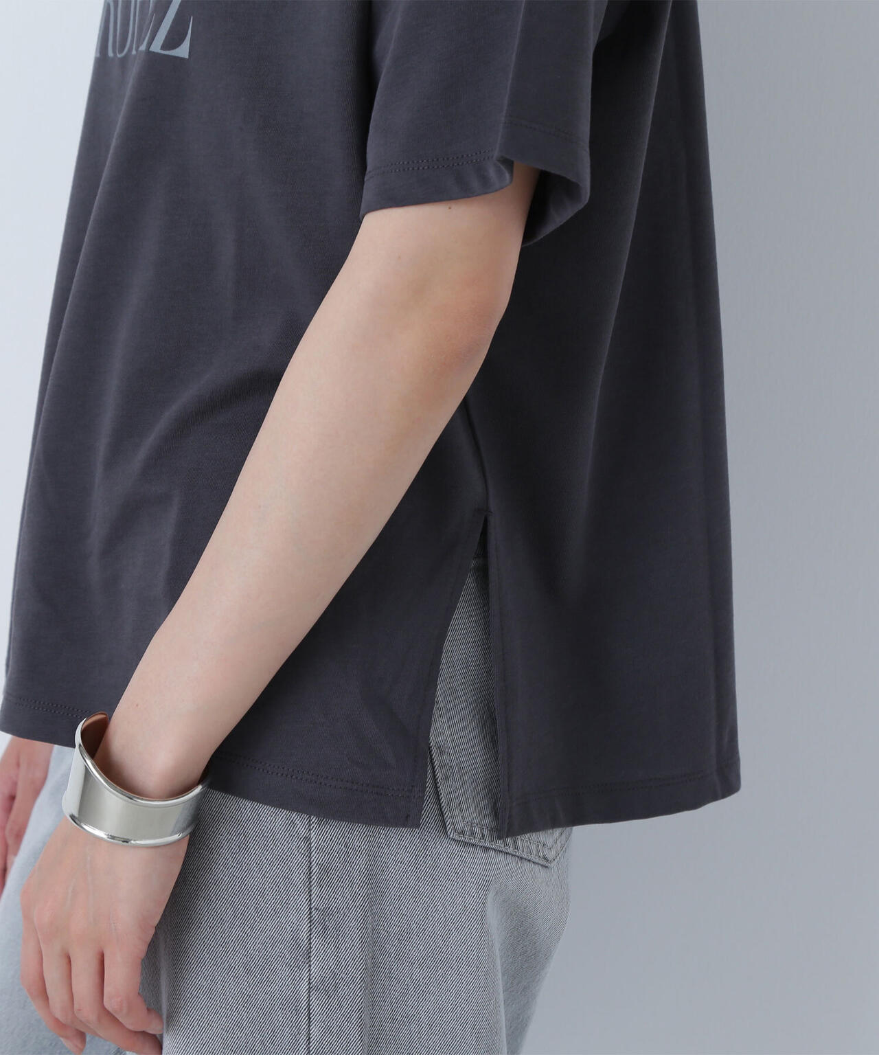 ボクシーロゴTシャツ*