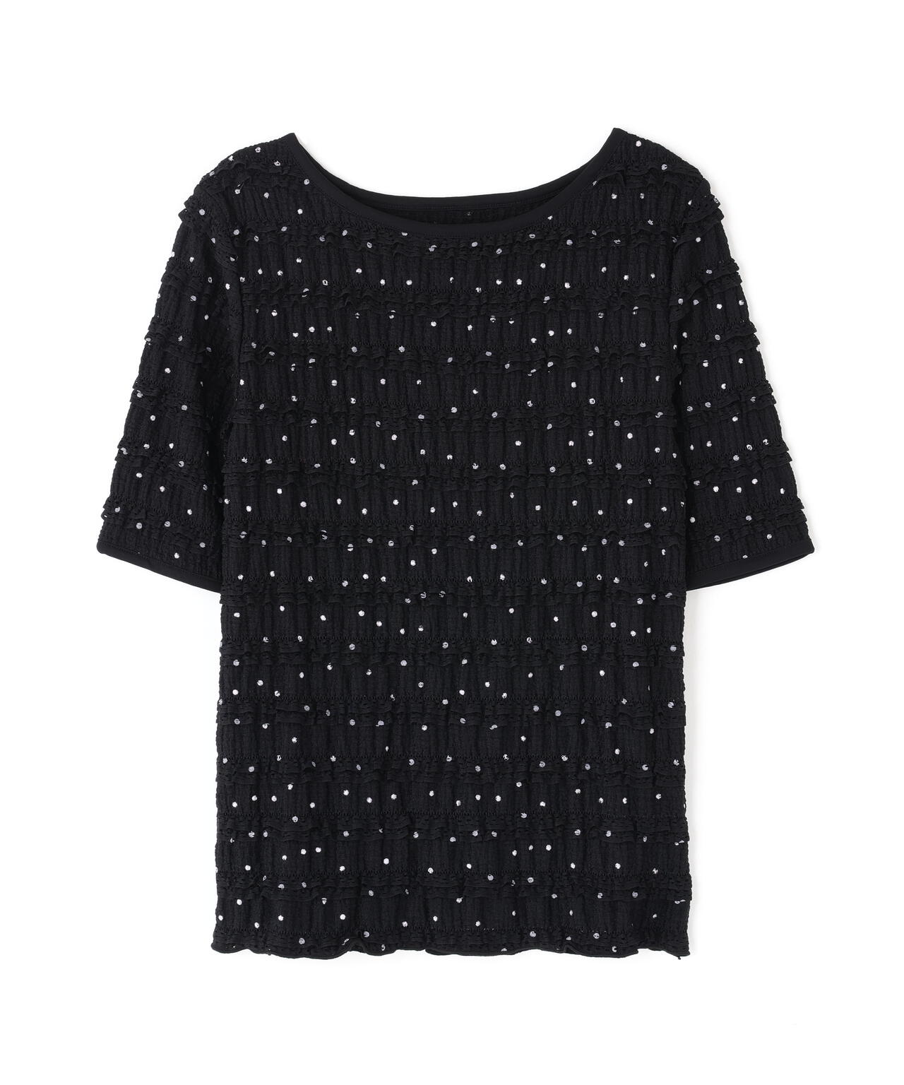 ドットバイカラーカットソー