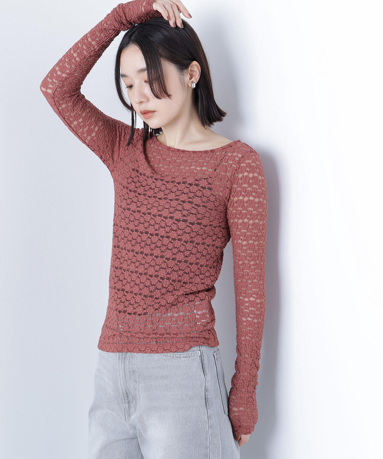 ストレッチレーストップス