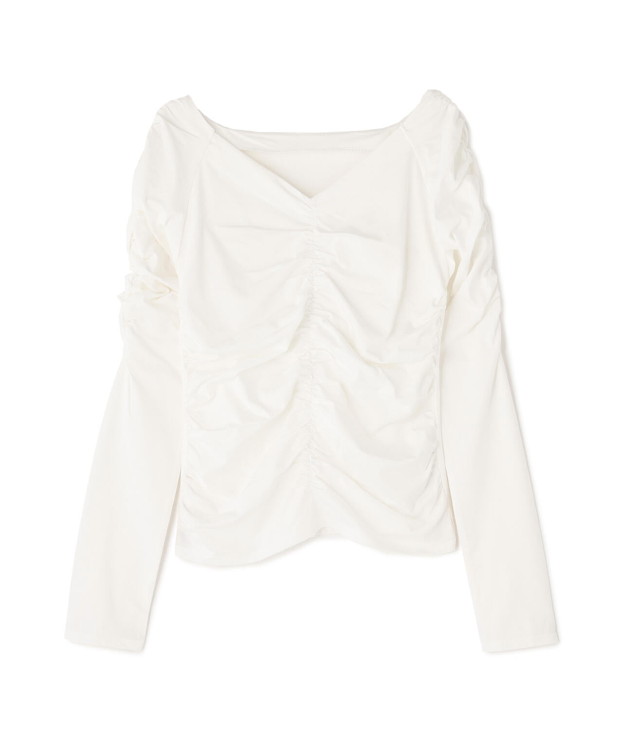 ギャザーカットソー