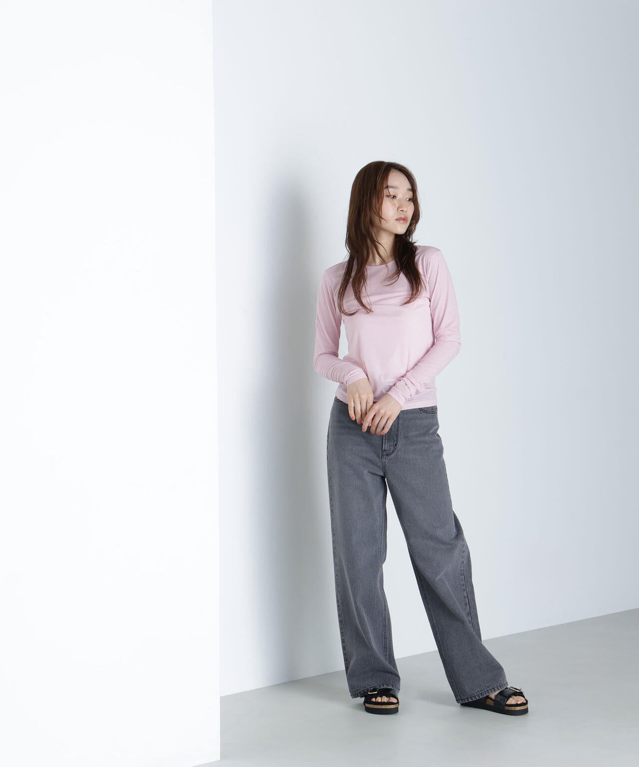 【Oggi掲載】シアーカットソーシリーズ クルーネック