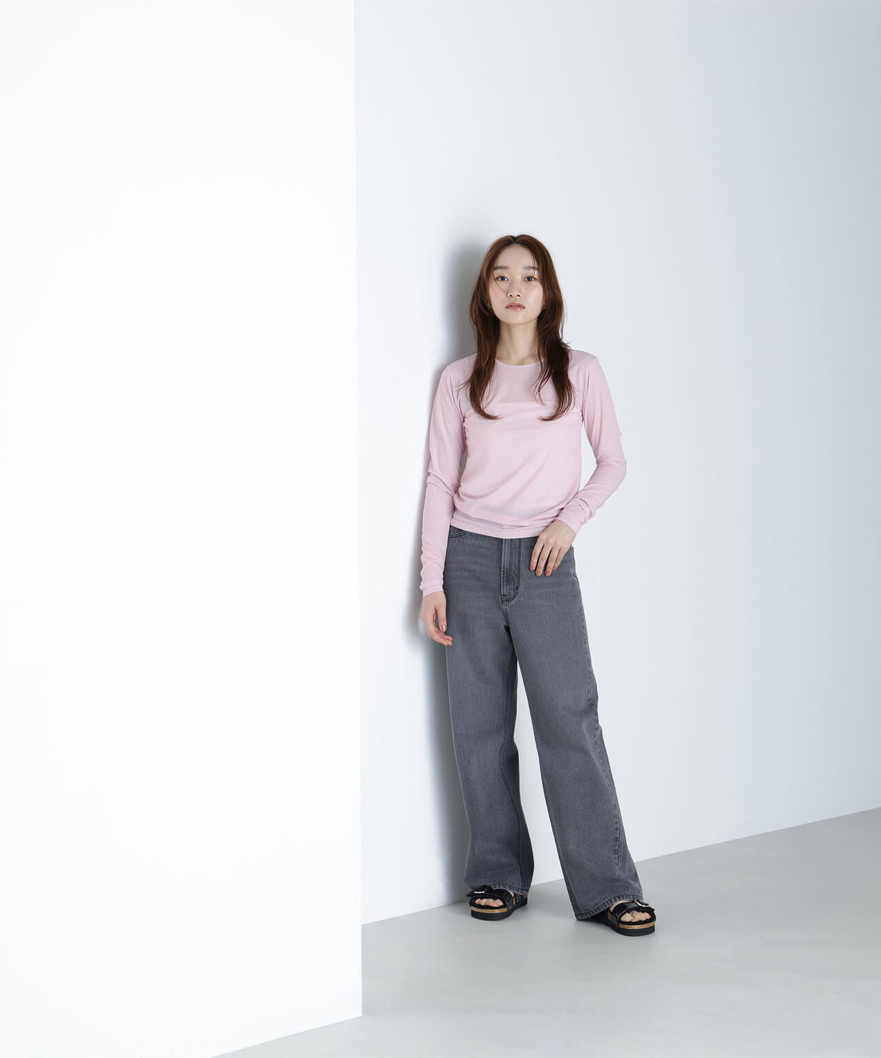 【Oggi掲載】シアーカットソーシリーズ クルーネック