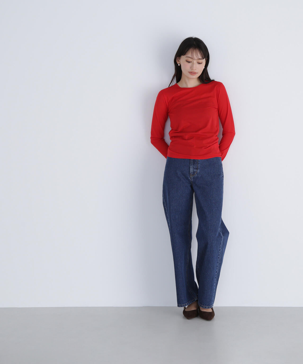 【Oggi掲載】シアーカットソーシリーズ クルーネック