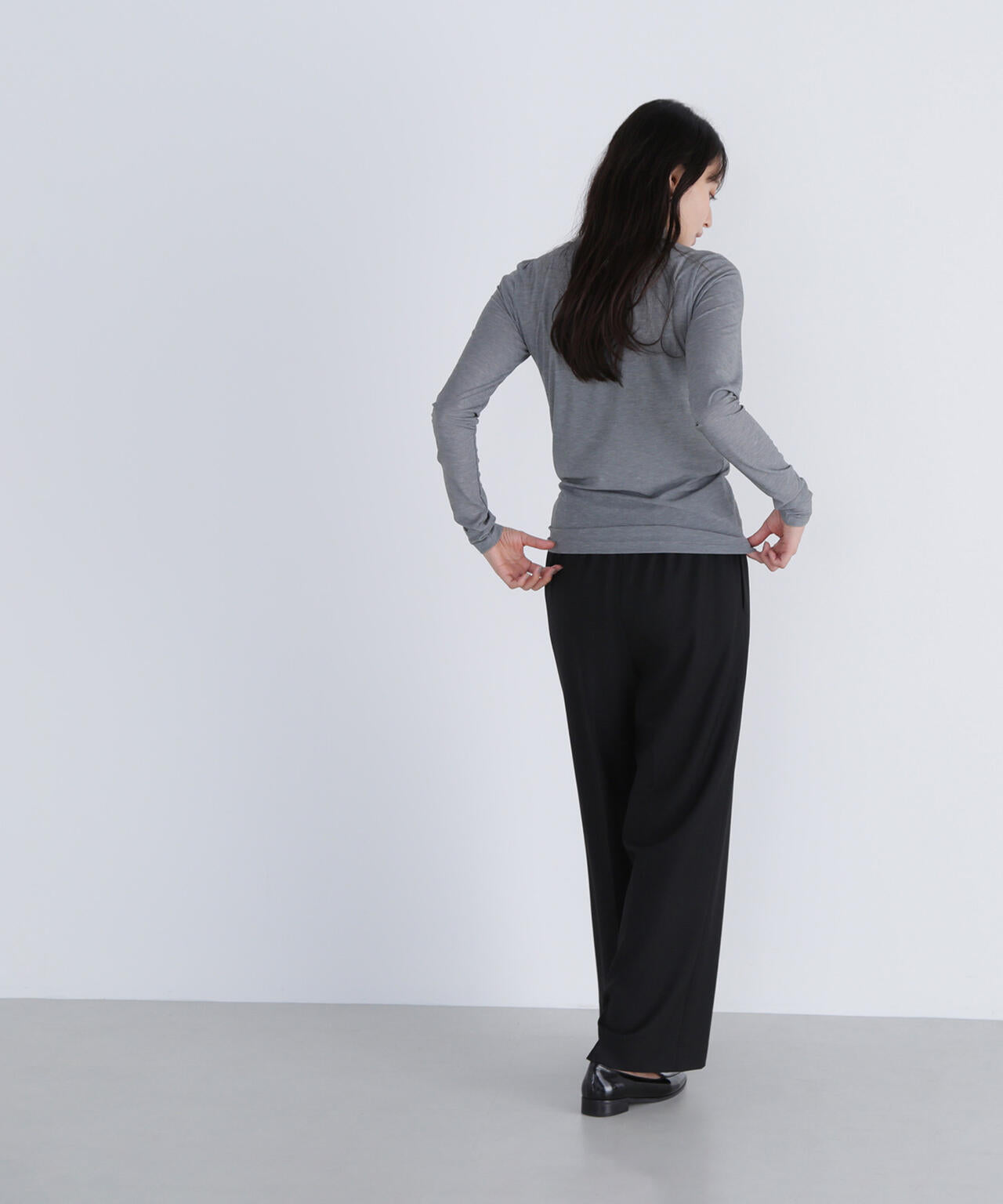 【Oggi掲載】シアーカットソーシリーズ ハイネック