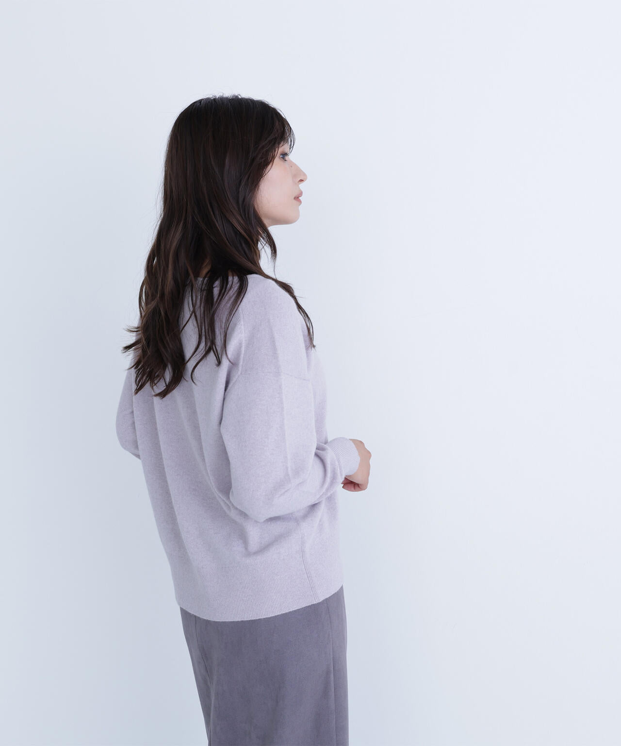 FOX混ジェントリーシリーズ Vネックニット