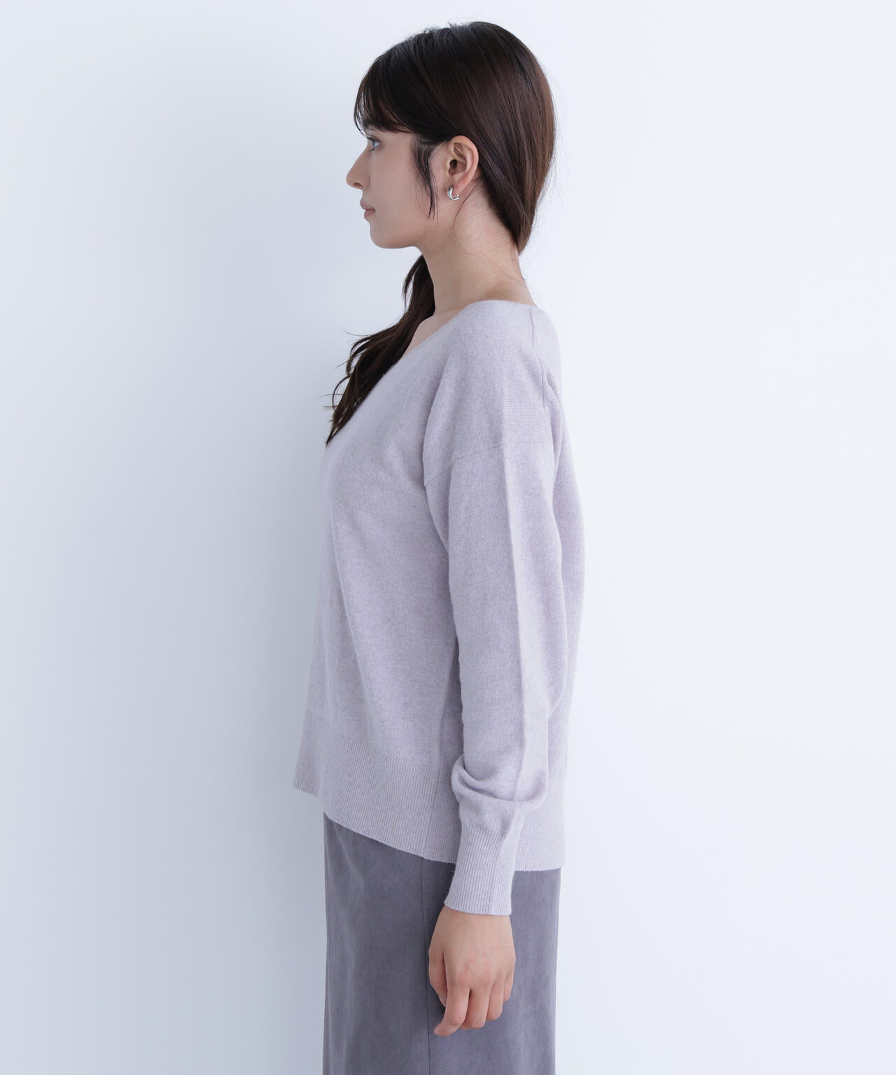 FOX混ジェントリーシリーズ Vネックニット