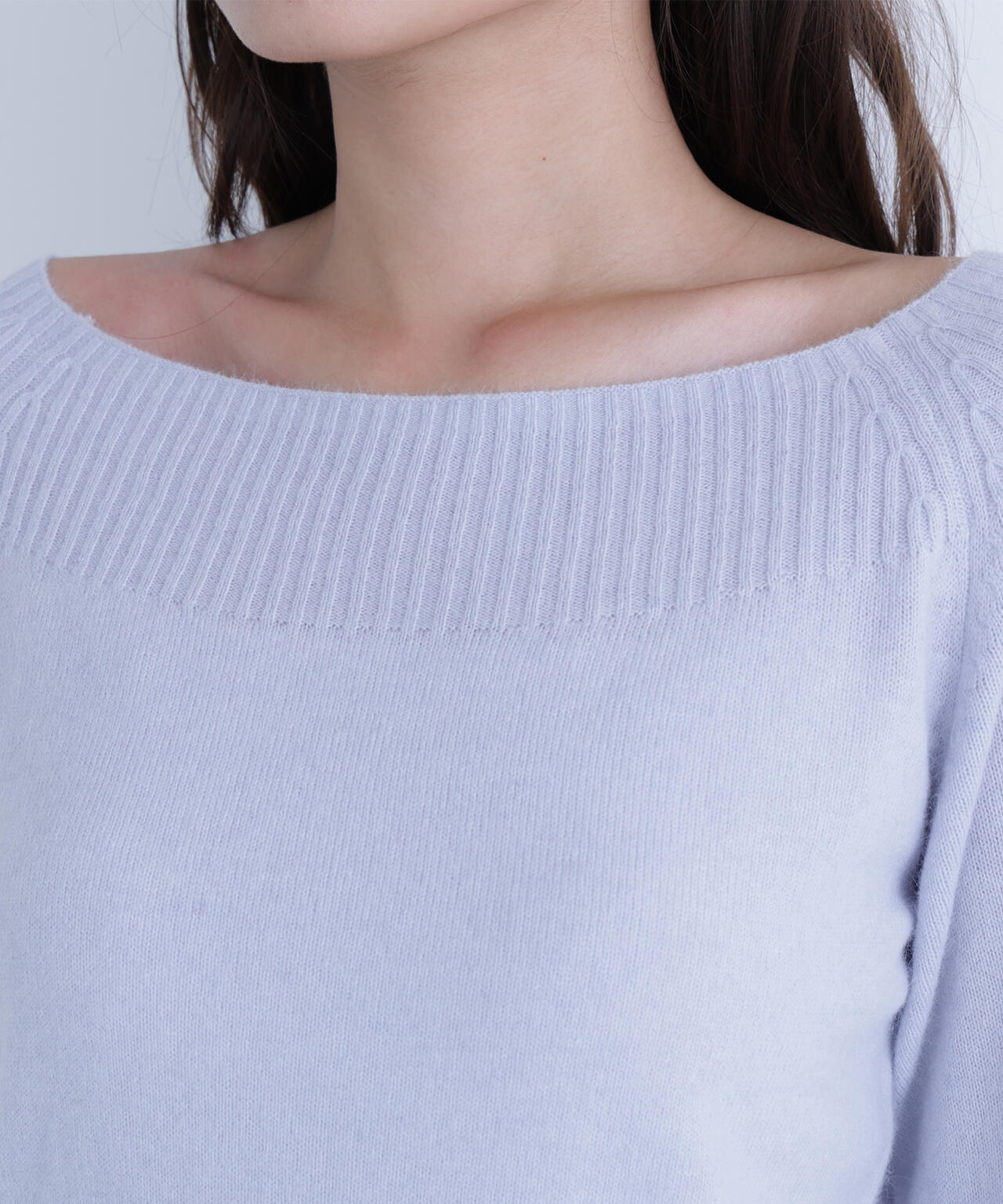 FOX混ジェントリーシリーズ ボートネックニット