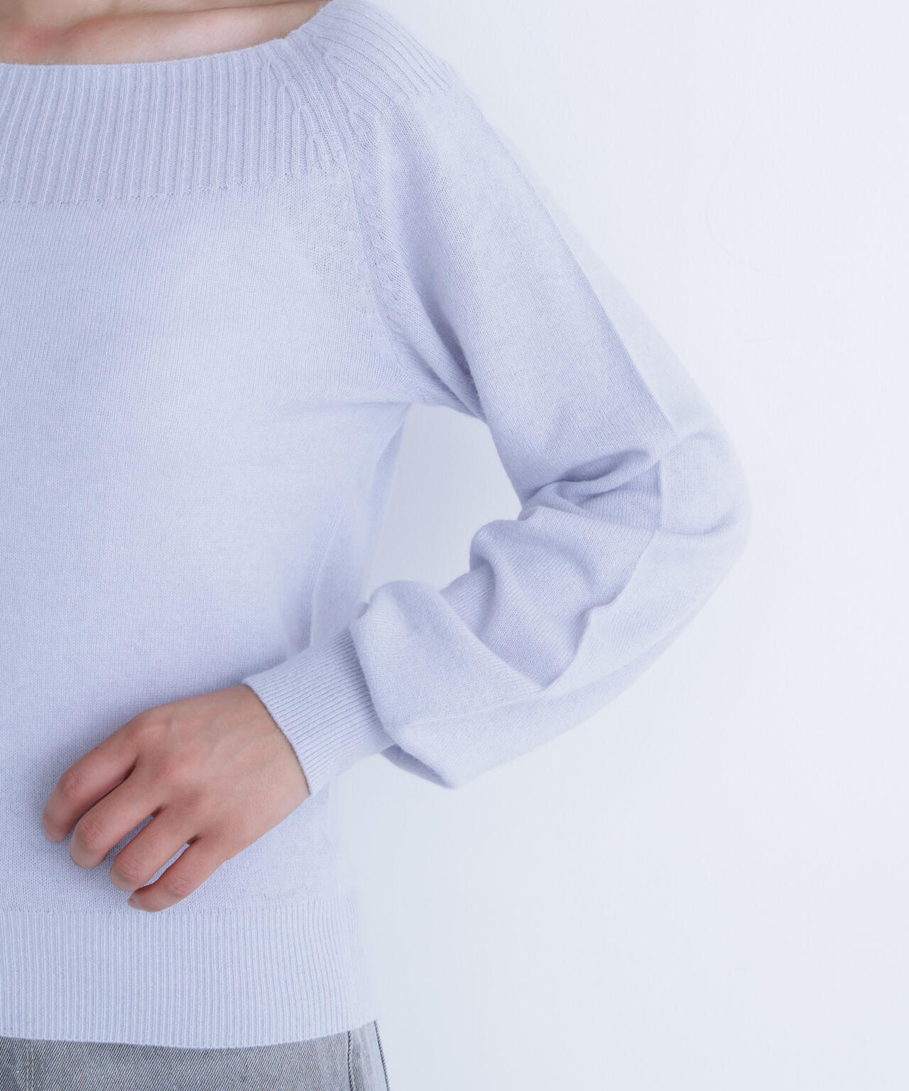 FOX混ジェントリーシリーズ ボートネックニット