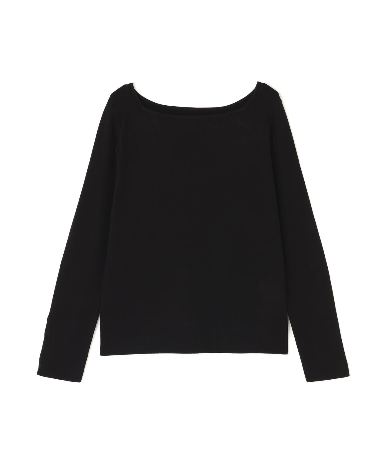 総針ベーシックシリーズ スクエアネックニット