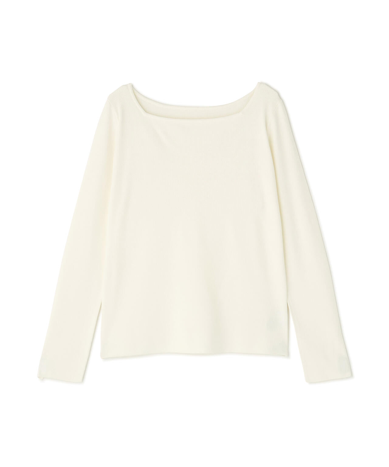 総針ベーシックシリーズ スクエアネックニット