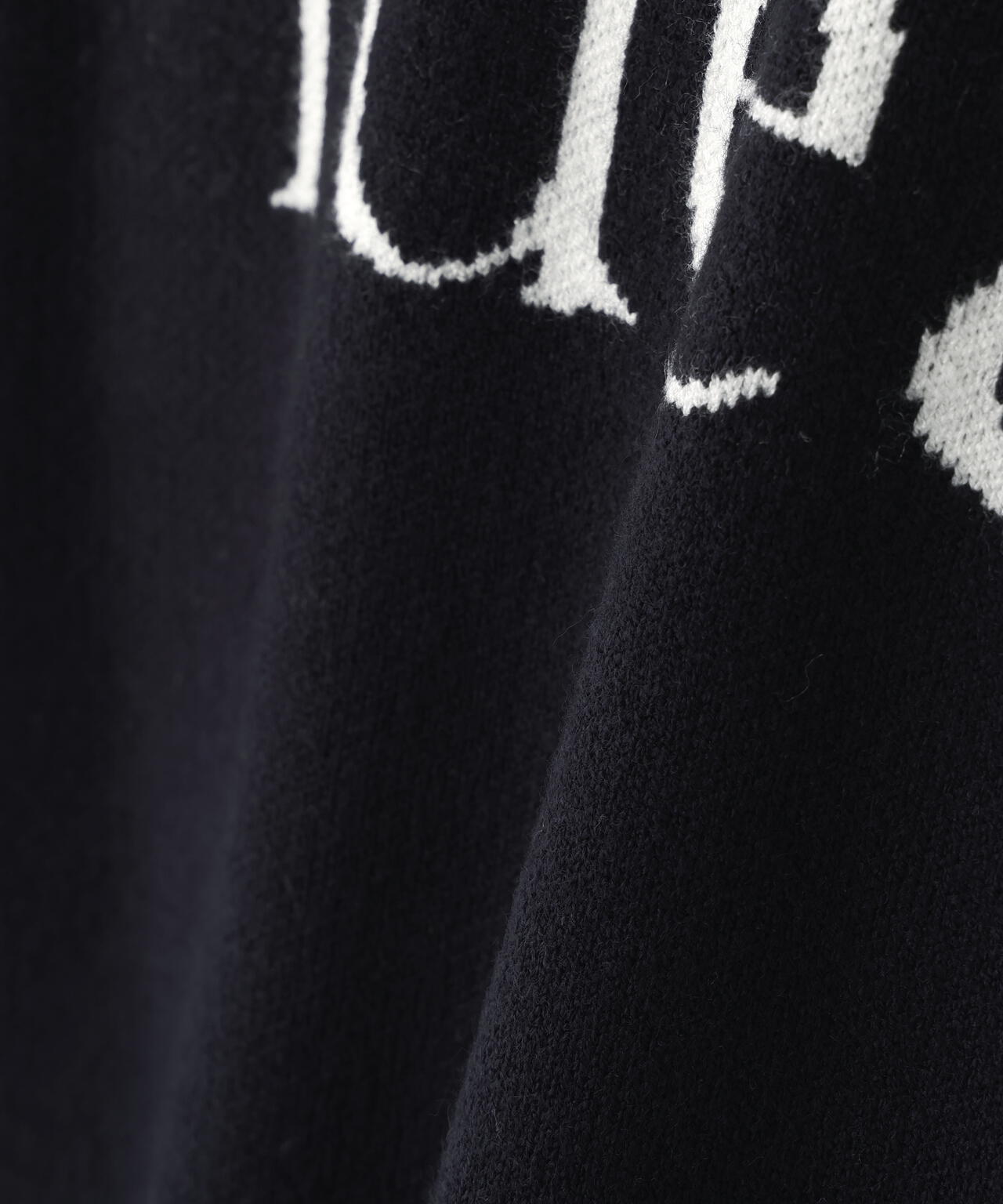 【Oggi掲載】ダブルジャガードロゴニット