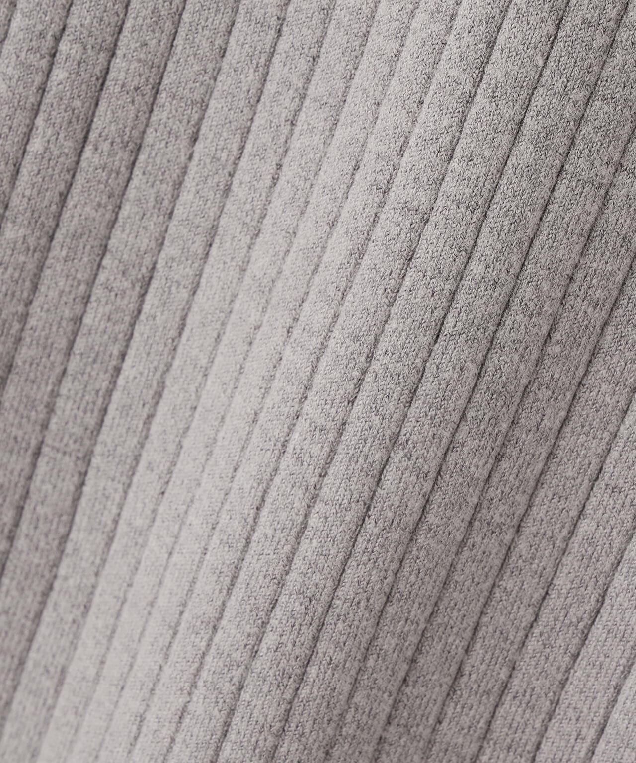 フロントボタンバイカラーニット