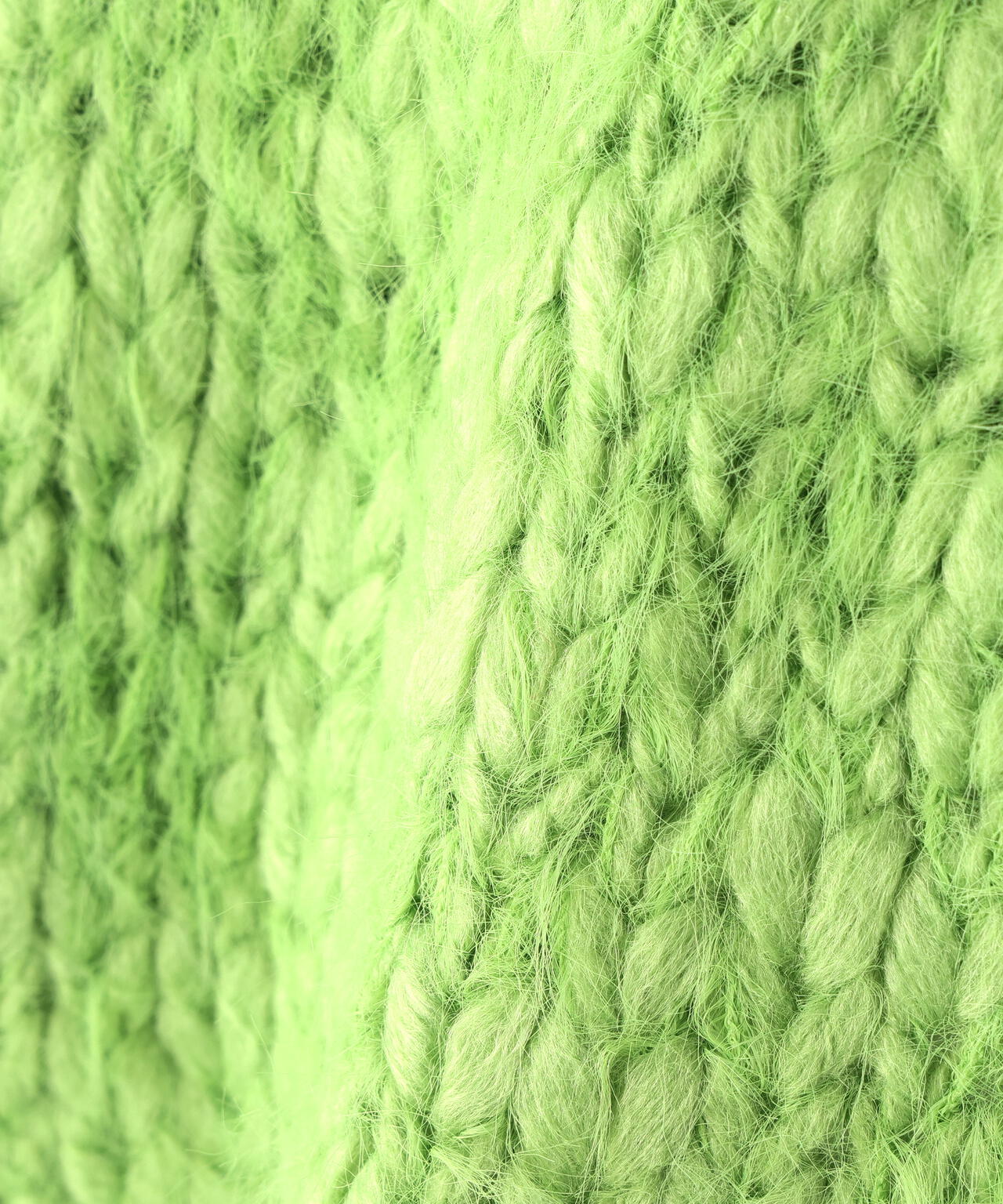 2wayネックスラブヤーンニット