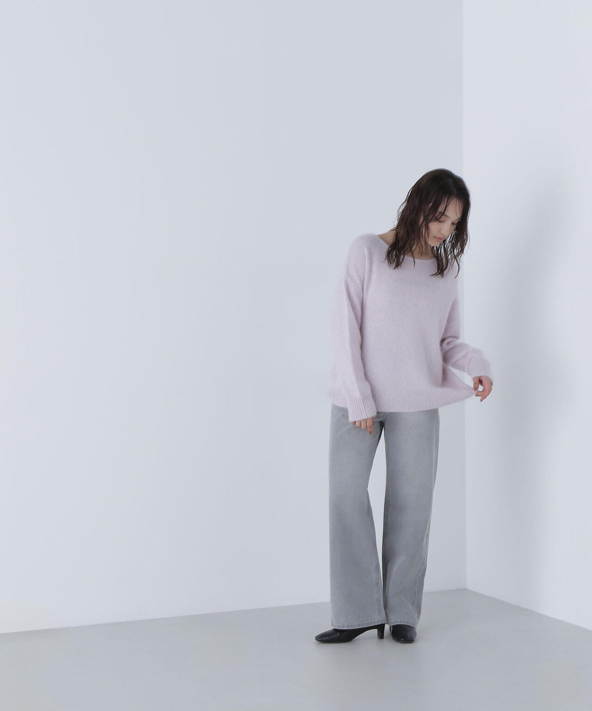 フォックス混オーバーニット*