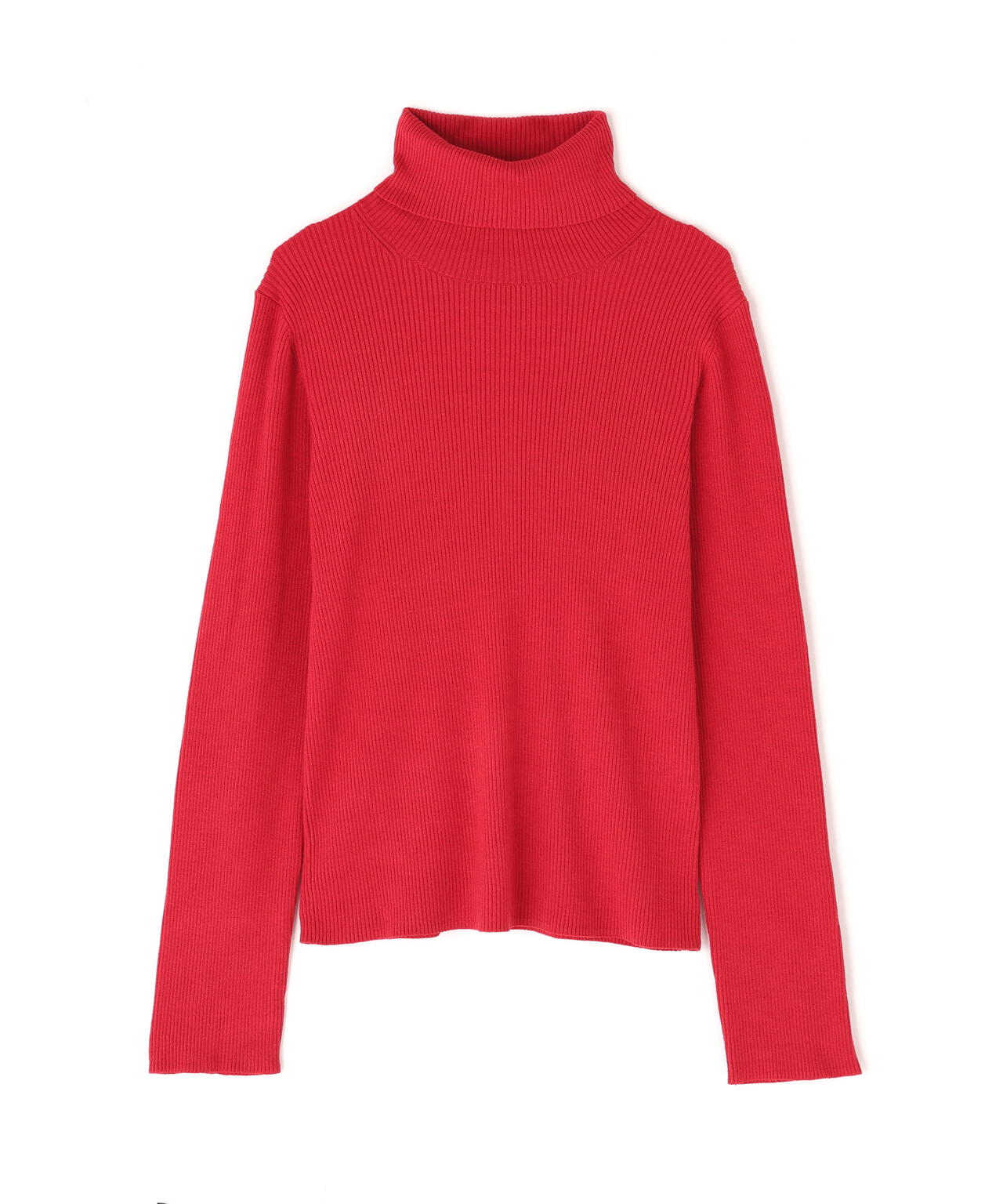 【Oggi掲載】ベーシックタートルネックニット