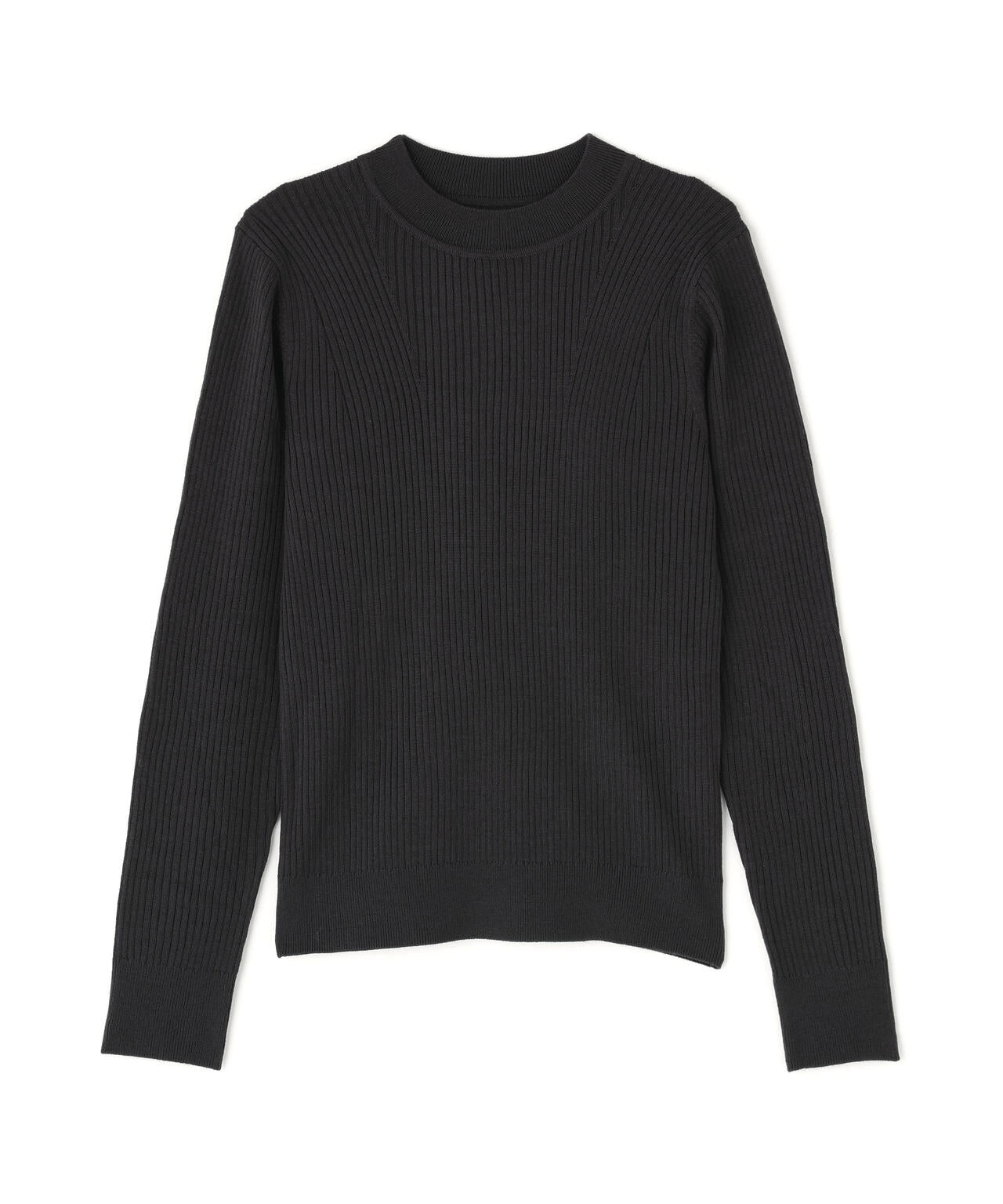 ウールブレンドニットシリーズ モックネック