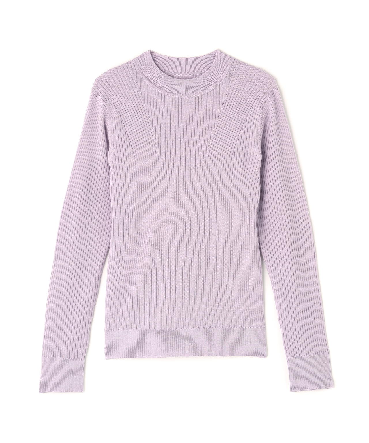 ウールブレンドニットシリーズ モックネック