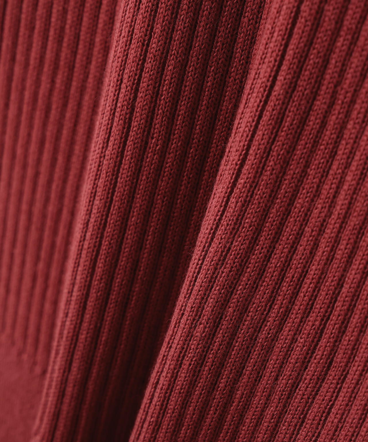 ウールブレンドニットシリーズ モックネック