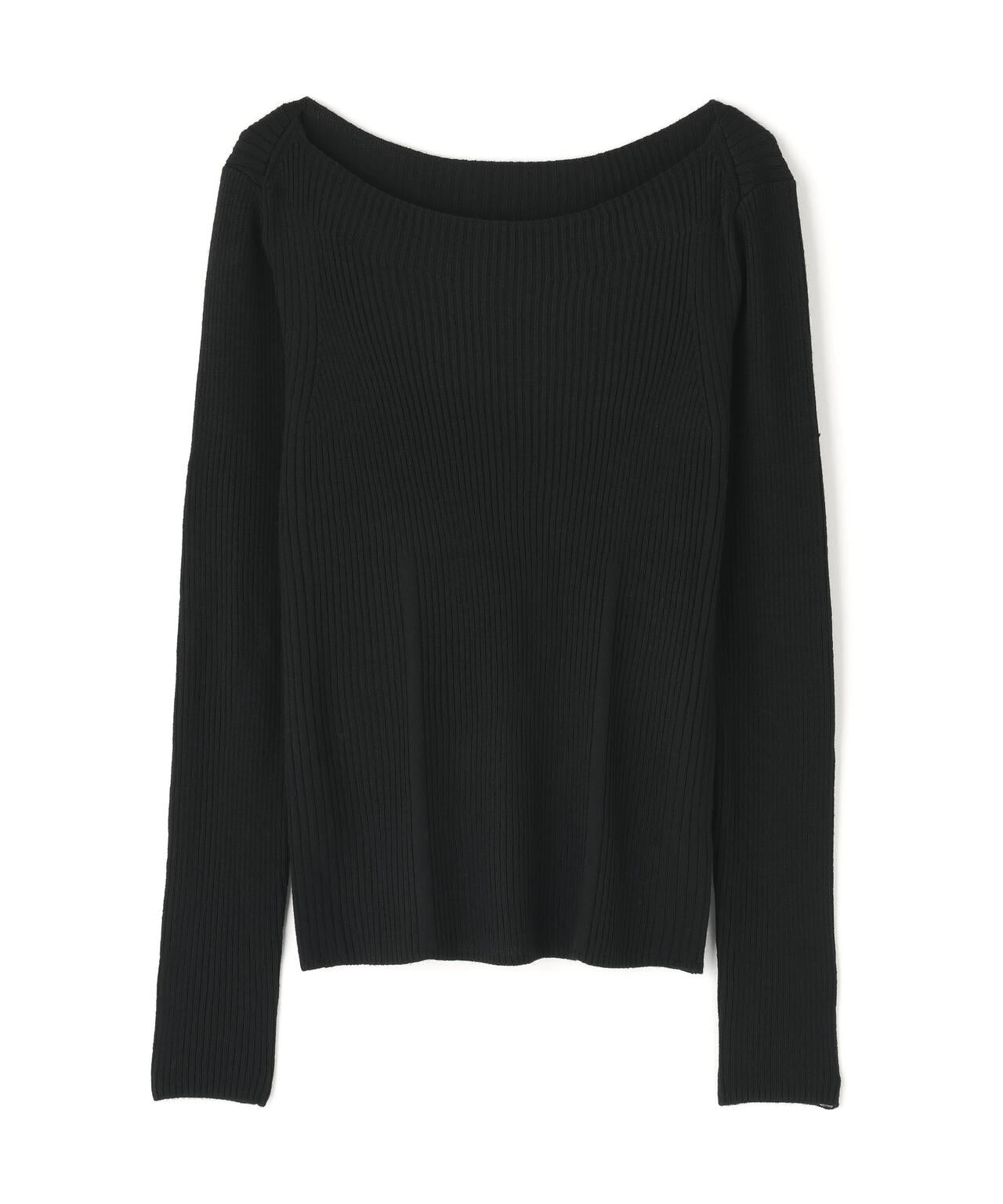 ウールブレンドニットシリーズ ボートネック