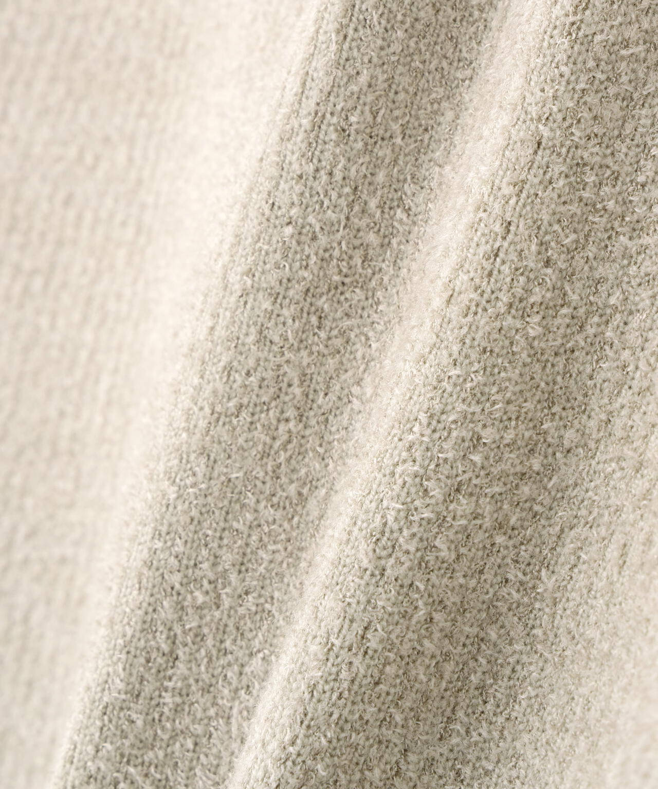 ボートネックモールリブニット