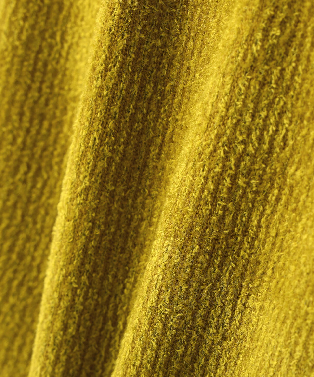 ボートネックモールリブニット