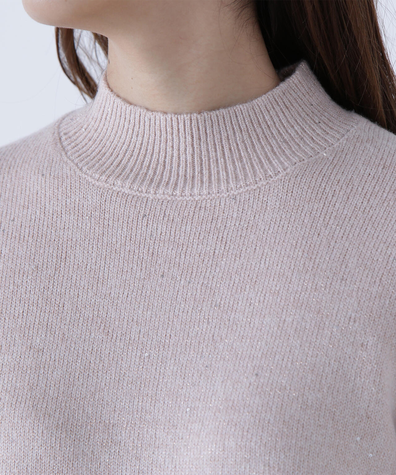 フラワースパンコールニット