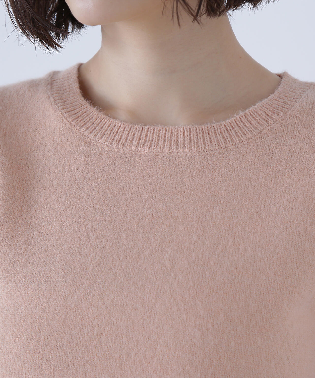 ヘムフリルドッキングニット