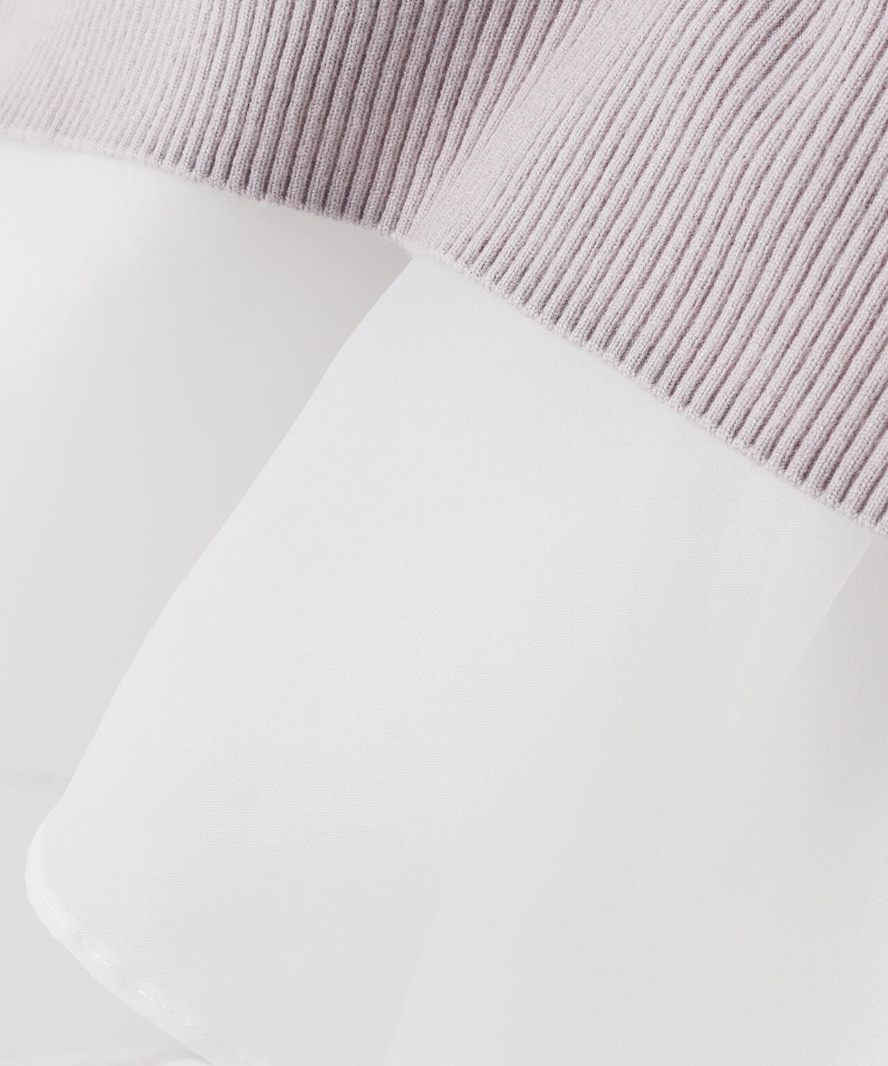 オーガンドッキングスキッパーニット