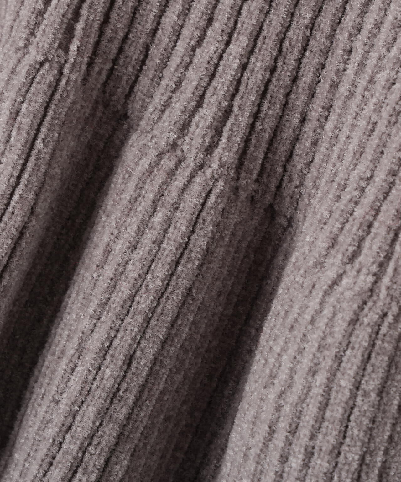 ペプラムベスト&リブニット