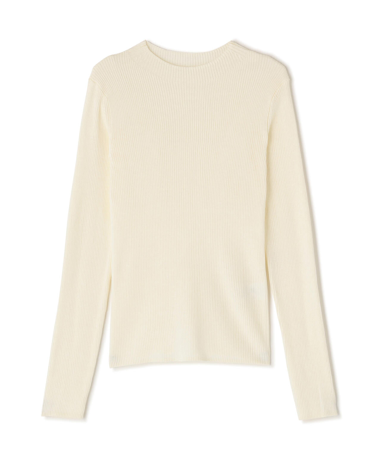 ペプラムベスト&リブニット