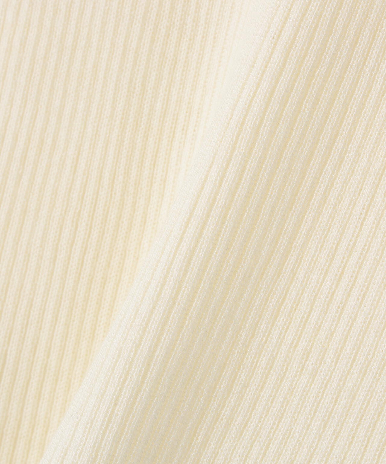 ペプラムベスト&リブニット