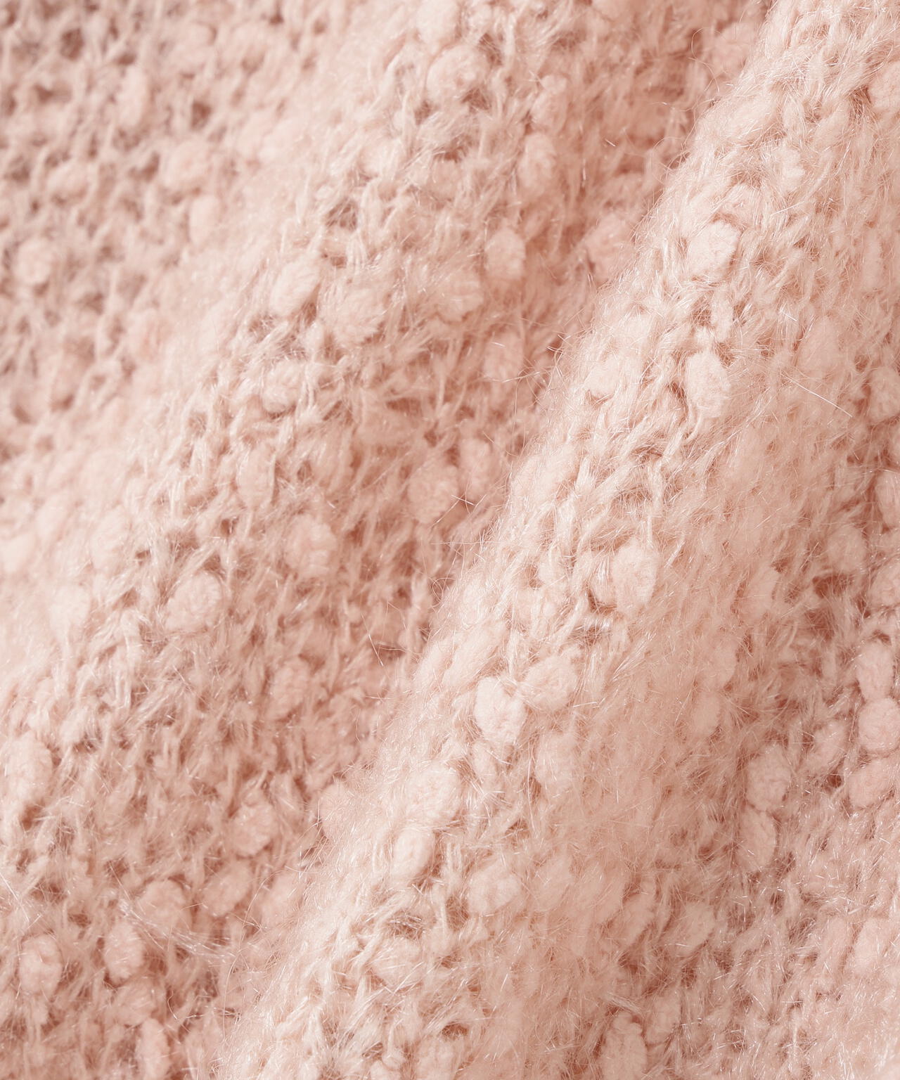 フェザーネップニット