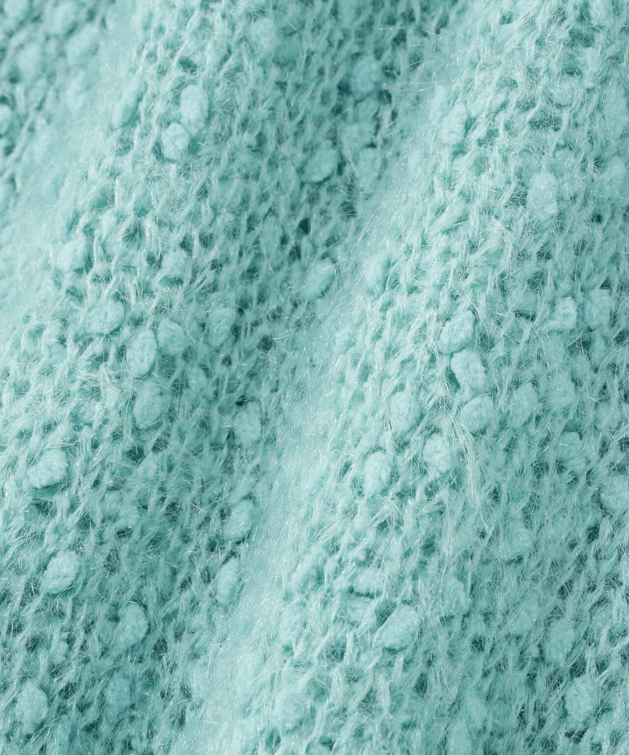 フェザーネップニット