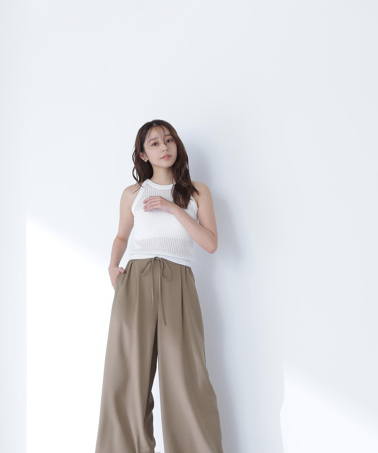 【THINK BEAUTY】スパンコールアメスリニット*