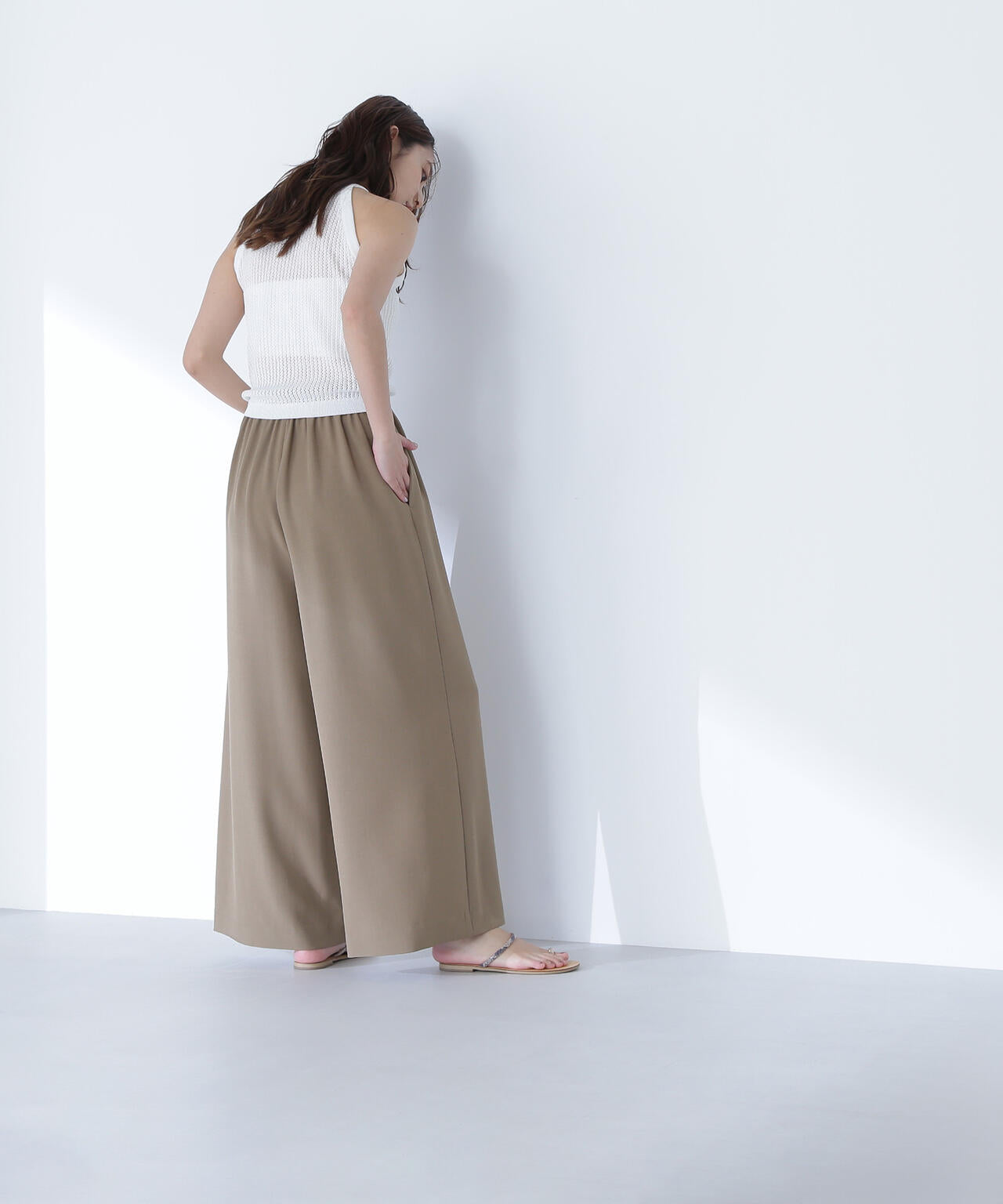 【THINK BEAUTY】スパンコールアメスリニット*