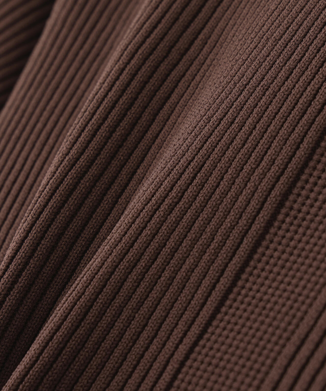 シアーペプラムフォルムニット