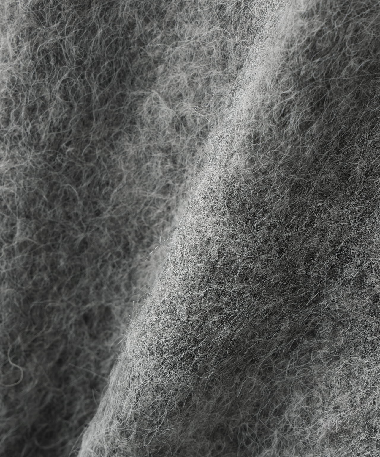 ヘアリーVネックベスト