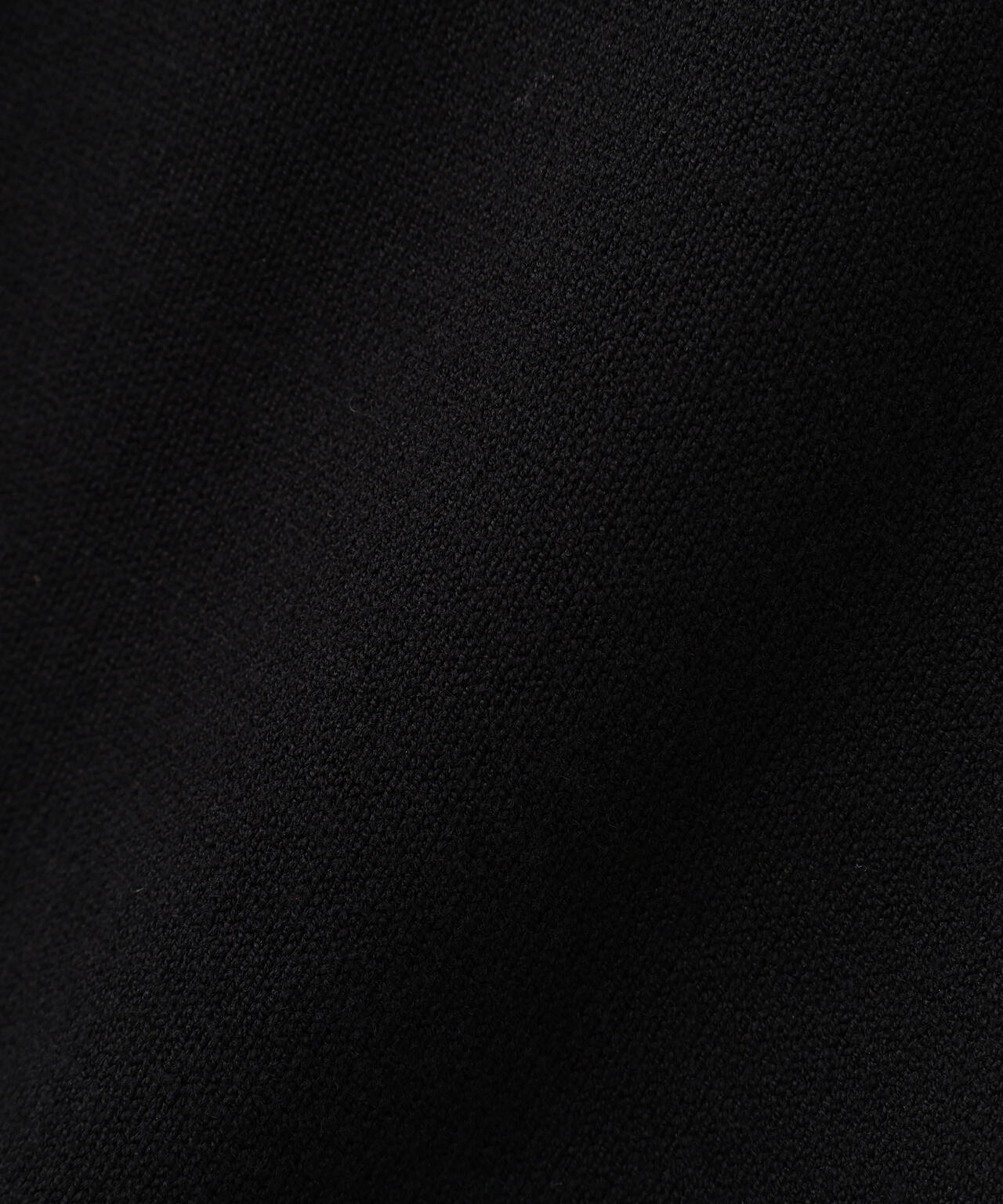 シアーチェックスリーブニット