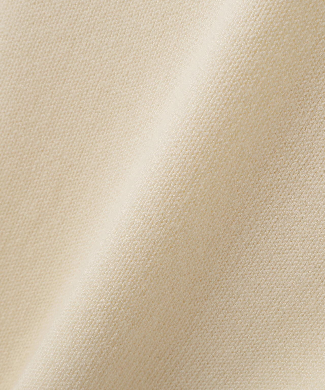 シアーチェックスリーブニット