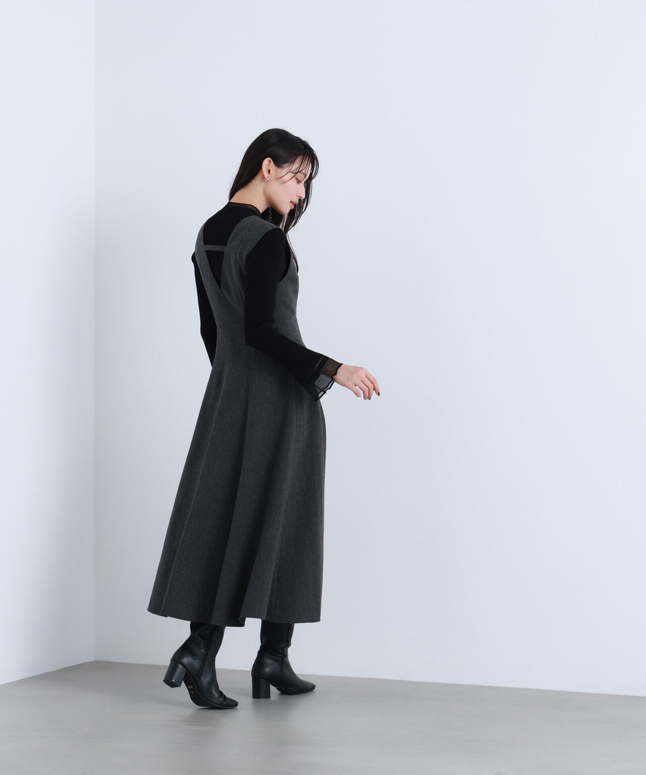 【Oggi・sweet掲載】【ちょうど、いい服】“さりげな”シアースリーブニット