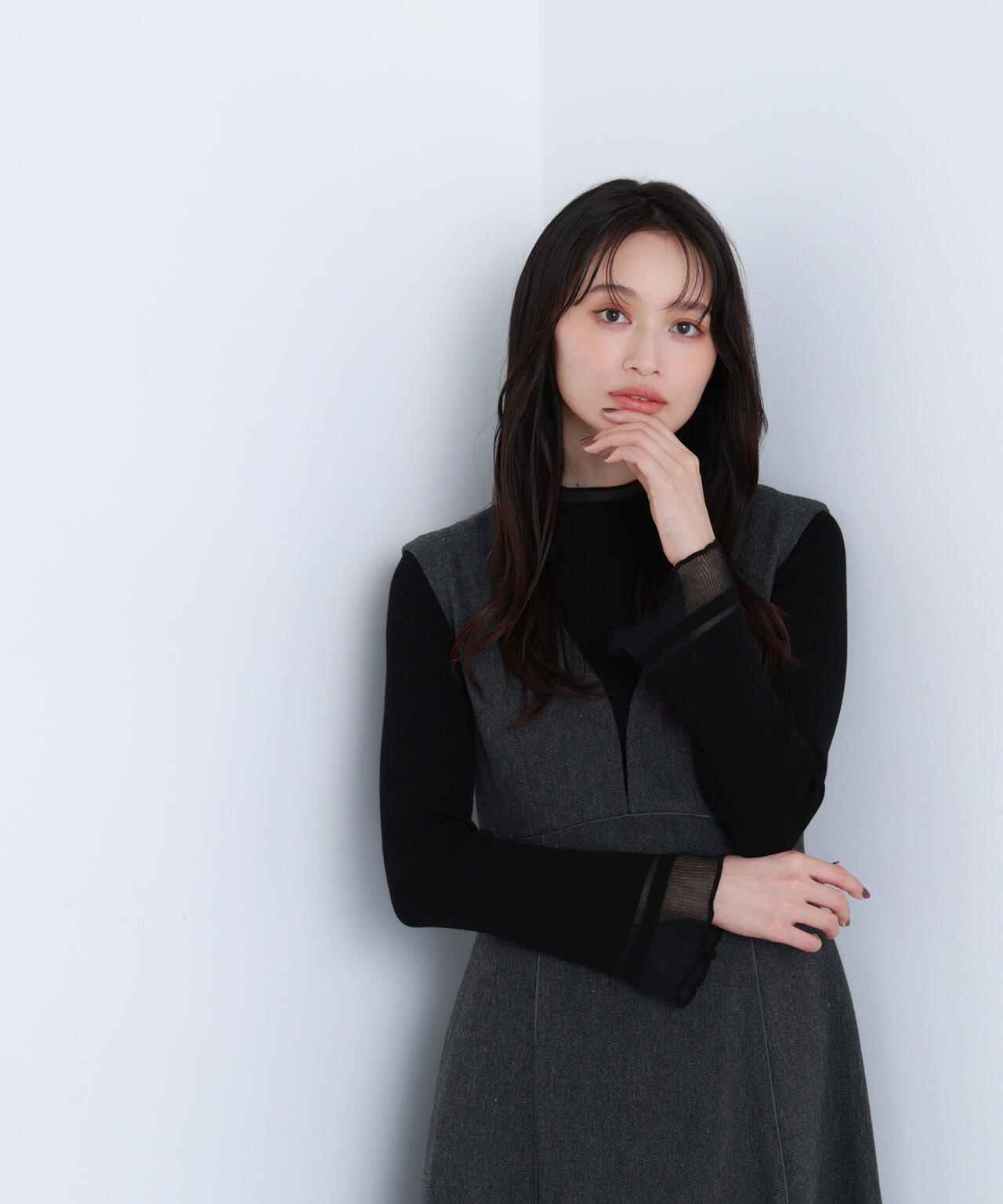 【Oggi・sweet掲載】【ちょうど、いい服】“さりげな”シアースリーブニット